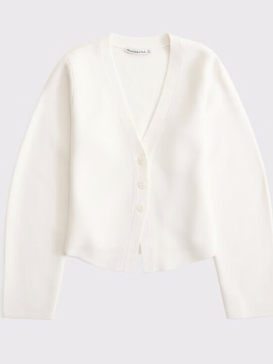 LuxeLoft Rounded Sleeve Cardigan - Picture 3 of 3